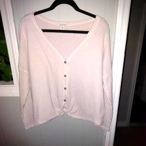 🍄 American Eagle Waffle Weave Top